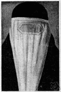 chuddar - a cloth used as a head covering (and veil and shawl) by Muslim and Hindu women