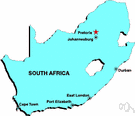 Republic of South Africa - a republic at the southernmost part of Africa
