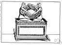 ark - (Judaism) sacred chest where the ancient Hebrews kept the two tablets containing the Ten Commandments