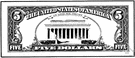 five-spot - a United States bill worth 5 dollars