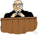 bench - (law) the seat for judges in a courtroom