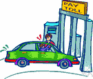 tollgatherer - someone employed to collect tolls