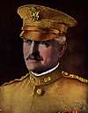 Pershing - United States general who commanded the American forces in Europe during World War I (1860-1948)