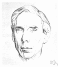 Bertrand Arthur William Russell - English philosopher and mathematician who collaborated with Whitehead (1872-1970)