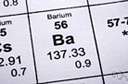 baryta - any of several compounds of barium