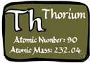 thorium - a soft silvery-white tetravalent radioactive metallic element