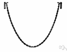 catenary - the curve theoretically assumed by a perfectly flexible and inextensible cord of uniform density and cross section hanging freely from two fixed points