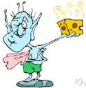 raciness - a strong odor or taste property