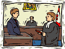 barrister - a British or Canadian lawyer who speaks in the higher courts of law on behalf of either the defense or prosecution