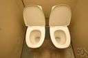 lavatory - a room or building equipped with one or more toilets