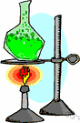 Bunsen - a gas burner used in laboratories