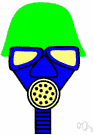 respirator - a protective mask with a filter