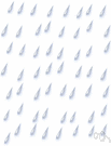 rain - water falling in drops from vapor condensed in the atmosphere