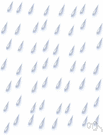 rainfall - water falling in drops from vapor condensed in the atmosphere