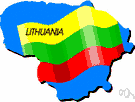 Lietuva - a republic in northeastern Europe on the Baltic Sea