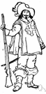 musketeer - a foot soldier armed with a musket