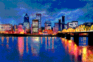 Portland - freshwater port and largest city in Oregon