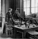 curie - French chemist (born in Poland) who won two Nobel prizes