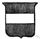 fesse - (heraldry) an ordinary consisting of a broad horizontal band across a shield