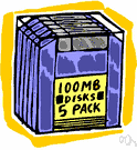 disc pack - (computer science) a portable pack of magnetic disks used in a disk storage device