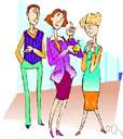 chitchat - talk socially without exchanging too much information
