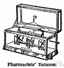 analytical balance - a beam balance of great precision used in quantitative chemical analysis