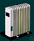 radiator - any object that radiates energy