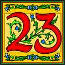 23 - being three more than twenty