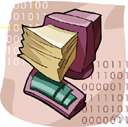 main file - (computer science) a computer file that is used as the authority in a given job and that is relatively permanent
