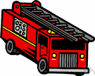 fire engine - any of various large trucks that carry firemen and equipment to the site of a fire