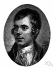 burns - celebrated Scottish poet (1759-1796)
