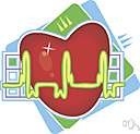 artificial pacemaker - an implanted electronic device that takes over the function of the natural cardiac pacemaker
