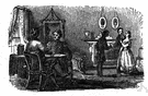 parlor - reception room in an inn or club where visitors can be received