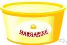 margarin - a spread made chiefly from vegetable oils and used as a substitute for butter