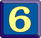 6 - the cardinal number that is the sum of five and one