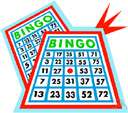 bingo - a game in which numbered balls are drawn at random and players cover the corresponding numbers on their cards