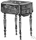 Drop-leaf table - definition of drop-leaf table by The Free Dictionary
