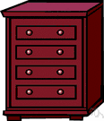 bureau - furniture with drawers for keeping clothes