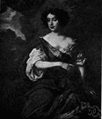 Gwynn - English comedienne and mistress of Charles II (1650-1687)