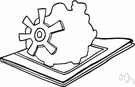 rotor coil - the rotating armature of a motor or generator