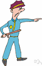 police constable - a police officer of the lowest rank