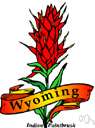WY - a state in the western United States