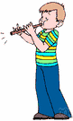 fife - a small high-pitched flute similar to a piccolo