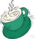 mocha - a flavoring made from coffee mixed with chocolate