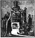 Moloch - god of the Canaanites and Phoenicians to whom parents sacrificed their children