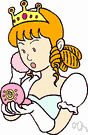 crown princess - the wife of a crown prince
