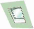 fanlight - a window in a roof to admit daylight