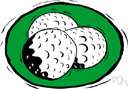 balata - when dried yields a hard substance used e.g. in golf balls