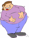 fatty - a rotund individual