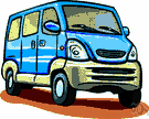 passenger van - a van that carries passengers